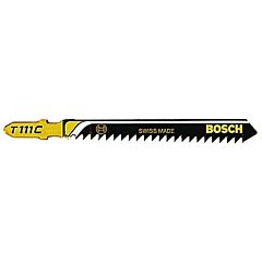 Bosch T111C High Carbon Steel Jigsaw Blades, 4 In, 8 Tpi