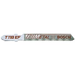 Bosch T118Ef Bi-Metal Jigsaw Blades, 3 5/8 In, 11-18 Tpi