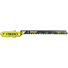 Bosch T119Bo High Carbon Steel Jigsaw Blades, 3 1/4 In, 12 Tpi