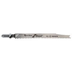 Bosch T308B High Carbon Steel Jigsaw Blades, 4 1/2 In, 12 Tpi