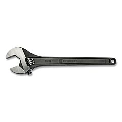 Crescent At215Bk Black Oxide Adjustable Wrench, 15 In L, 1.688 In Jaw Opening