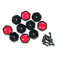 Klein Tools 450-400 Self Adhesive Cable Mounting Clips, 1 Slot