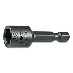 Klein Tools 86602 3/8 In Magnetic Hex Driver, 1/4 In Hex Drive, 1.75 In