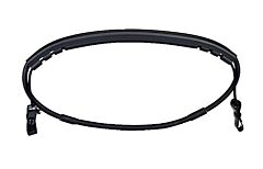 Msa 459458 Goggle Retainer, For Caps, Black