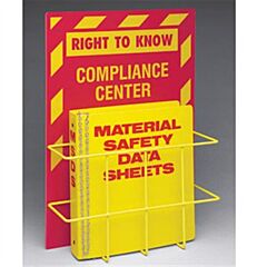 Brady 45982 Right To Know Compliance Center W/ Inserts
