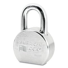 American Lock A700Ka-34343 Solid Steel Padlock, 7/16 In Dia, 1-1/16 In L, 15/16 In W, Silver, Keyed Alike, Keyed - 34343