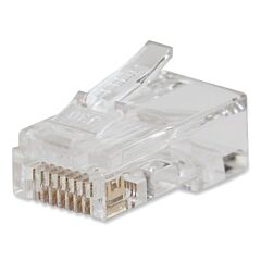 Klein Tools Vdv826-703 Pass-Thru Connectors, Modulart Data Plug, Rj45-Cat6, 50 Pack