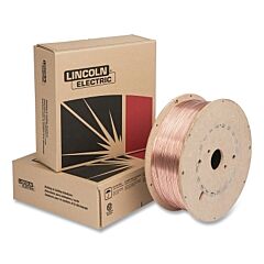 Lincoln Electric Ed027274 Superarc L-50 Mig Wire, 1/16 In Dia, 60 Lb Fiber Spool, Copper Coated Mild Steel