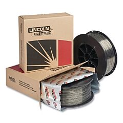 Lincoln Electric Ed028176 Lincore 55-G Flux-Cored Gas Shielded Wire, 0.045 In Dia, 25 Lb Plastic Spool, Carbon Steel/Low-Alloy Steel