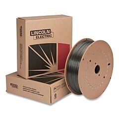 Lincoln Electric Ed037417 Metalshield Mc-70 Xls Mig Wire, 0.052 In Dia, 50 Lb Fiber Spool, Mild Steel Metal-Cored