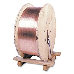 Lincoln Electric Ed033123 Lincolnweld L-61 Welding Electrode, 5/32 In Dia, 250 Lb Speed Feed Slimreel™, Mild Steel Solid