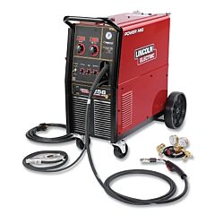 Lincoln Electric K3068-1 Power Mig 256 Mig Welder, 300 A, 15 Ft L Cable, Single-Phase