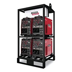 Lincoln Electric K3510-1 Flextec 650X Multi-Process Welder With Crosslinc 4-Pack Rack, 815 A, 380 To 575 V