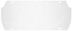 Mcr Safety 494700 Double Matrix Replacement Window, Clear Polycarbonate, Flat 7" X 16.75" X .040