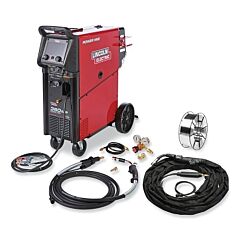 Lincoln Electric K4662-1 Power Mig 360Mp Aluminum Rear Trigger One-Pak Multi-Process Welder, For Trailer Mfg/Gen Fabrication, 350 A, 575 V, Single-Phase