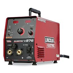 Lincoln Electric K4868-2 Invertec V276 Welder, Twist Mate Power Source, Gtaw, Smaw, 1-Phase/3-Phase, Includes Input Cable