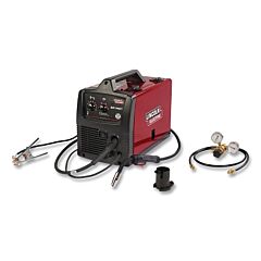 Lincoln Electric K5261-1 Sp-140T Wire Feeder Welder, 30 A To 140 A Dc, 19.5 V, Includes Gun/Accessories/Consumables