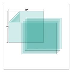 Lincoln Electric Kp3043-1 Viking™1740/1840 Series Cover Lens, Outside, 3.94 In W X 4-1/2 In L, Polycarbonate, Clear, Pack Of 5