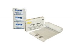First Aid Only 5-004 4" Sterile Stretch Compressed Gauze Rolls, 1/Box