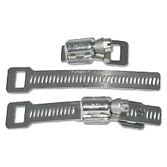 Band-It M21199 Scru-Band Clamp Sets, 3/8 In, Worm Drive, Stainless Steel