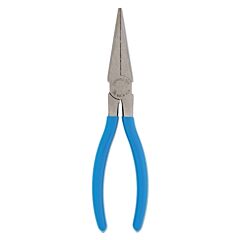 Channellock 3017-Bulk Long Nose Plier, Straight Needle Nose, High Carbon Steel, 7-1/2 In