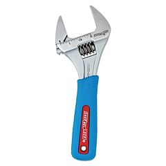 Channellock 6Wcb-Clam Code Blue Wideazz Adjustable Wrench, 6 In Oal, 1.34 In Opening, Clam