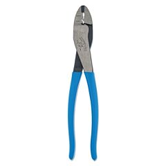 Channellock 909-Bulk Crimper, 9-1/2 In L, 22 To 10 Awg, Blue