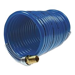 Coilhose Pneumatics S14-25 Stowaway Heavy-Duty Nylon Air Hoses, 1/4 In I.D., 25 Ft, Rigid