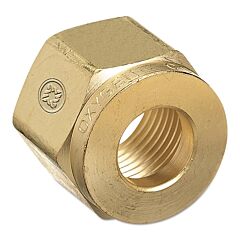 Western Enterprises 662 Regulator Nuts, 3,000 Psig, Brass, Cga-540