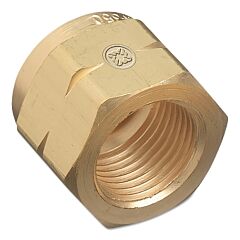 Western Enterprises 682P Regulator Inlet Nuts, Hydrogen; Natural Gas, Plastic, Cga-350