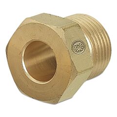 Western Enterprises 692 Regulator Inlet Nuts, Argon; Nitrogen; Helium, Brass, Cga-580, Hand-Tight