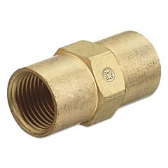 Western Enterprises Aw-430A Inert Arc Hose Coupler, Brass, A-Size, Female/Female, Rh To Rh