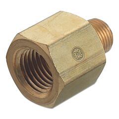 Western Enterprises Ba-4-2Hp Pipe Thread Adapters, 3,000 Psig, Brass, 1/8 In (Npt)