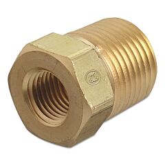 Western Enterprises Bb-8-12Hp Pipe Thread Bushings, 3,000 Psig, Brass, 1/2 In (Npt);3/4 In (Npt)
