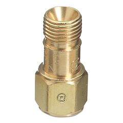 Western Enterprises Cv-7R Check Valve, 9/16 In-18 Tpi, Oxygen, Male/Female, B Size, Right Hand, 125 Psig