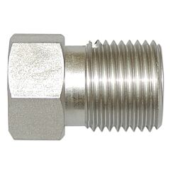 Western Enterprises Ss-347-1 Female Npt Outlet Adaptors For Manifold Pipelines, 5500 Psig, Stainless Steel