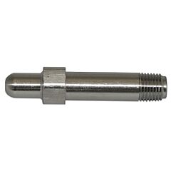 Western Enterprises Ss-347-3 Regulator Inlet Nipples, Air, 1/4 In (Npt), 3", Stainless Steel, Cga-347