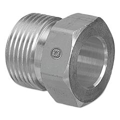 Western Enterprises Ss-60-2 Regulator Inlet Nut, Inert Gas, Stainless Steel, Cga-677, 1.035 In To 14 Ngo, Lh Female