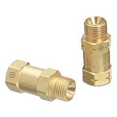 Western Enterprises We-61 Regulator Bushing Adaptor, Cv-30R & Cv-31L Set, 9/16 In To 18, Oxygen, Fuel Gas