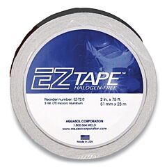 Aquasol Corporation Ez-T10 Ez Tape Fully Coated Aluminum Tape, 1 In X 75 Ft