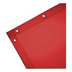 Wilson Industries 36292 See-Thru Orange Welding Curtain, 6 Ft X 6 Ft, Vinyl