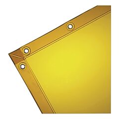 Wilson Industries 36296 See-Thru Gold Welding Curtain, 6 Ft X 6 Ft, Vinyl