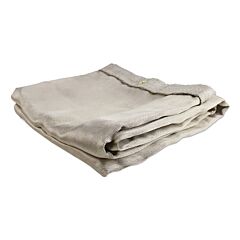 Wilson Industries 36306 Silica Cloth Heavy-Duty Welding Blanket, 6 Ft X 8 Ft, 18 Oz, With Grommets, Tan