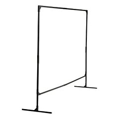 Wilson Industries 36336 Stur-D-Screen Frame, 6 Ft X 6 Ft, Steel, Black