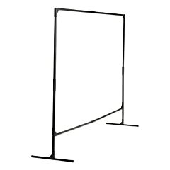 Wilson Industries 36338 Stur-D-Screen Frame, 6 Ft X 8 Ft, Steel, Black