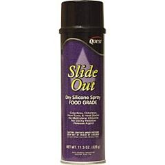 Questvapco 538001 Slide Out Dry Silicone Spray (Food Grade) , Case Of 12 - 11.5 Oz Aerosol Cans