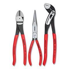 Knipex 002008Us1 Alligator Plier Set, 3 Pc, Plastic Storage Case