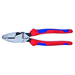 Knipex 0912240Sba New England Linesman Pliers, 9 1/2 In Length, Dual Material Handle