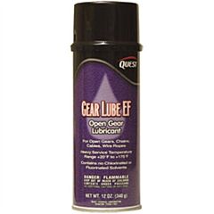 Questvapco 542001 Gear Lube Ef Open Gear Lubricant, Case Of 12 - 12 Oz Aerosol Cans