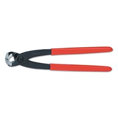 Knipex 9901200 Concretors' Nippers, 8 In, Polished, Plastic Coated Grip